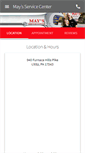 Mobile Screenshot of maysservicecenter.com